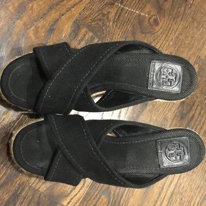 Tory Burch wedge espadrilles